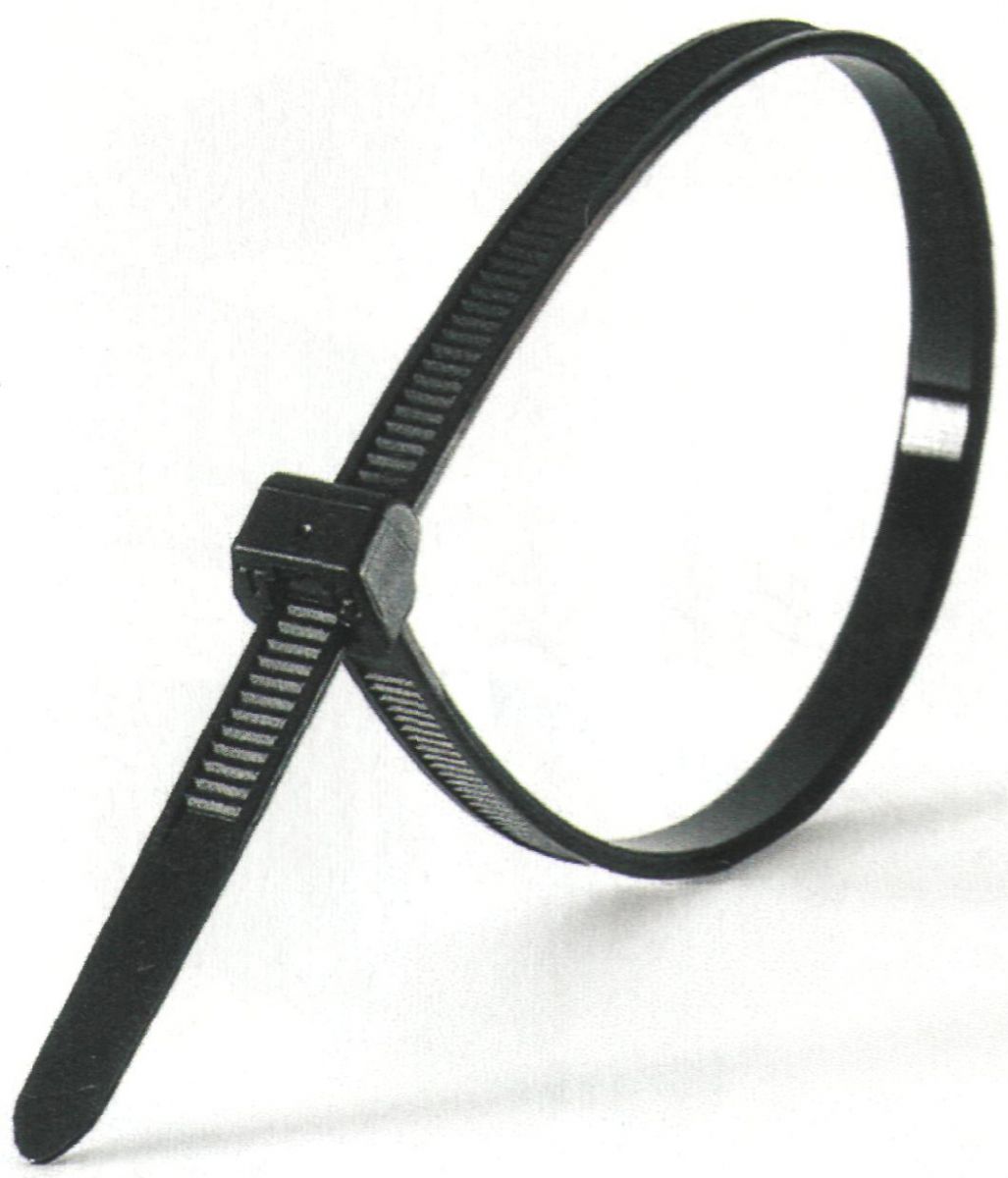 Стяжка кабельная 3М(хомут)  160 x 2,5 мм черная (уп.=100шт)